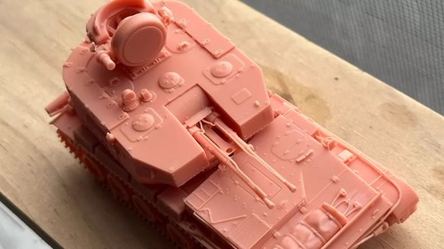 3D Printed 1/72/87/144 Soviet Yenisei River Self-Propelled Anti-Aircraft Gun Kit - Picture 13 of 16