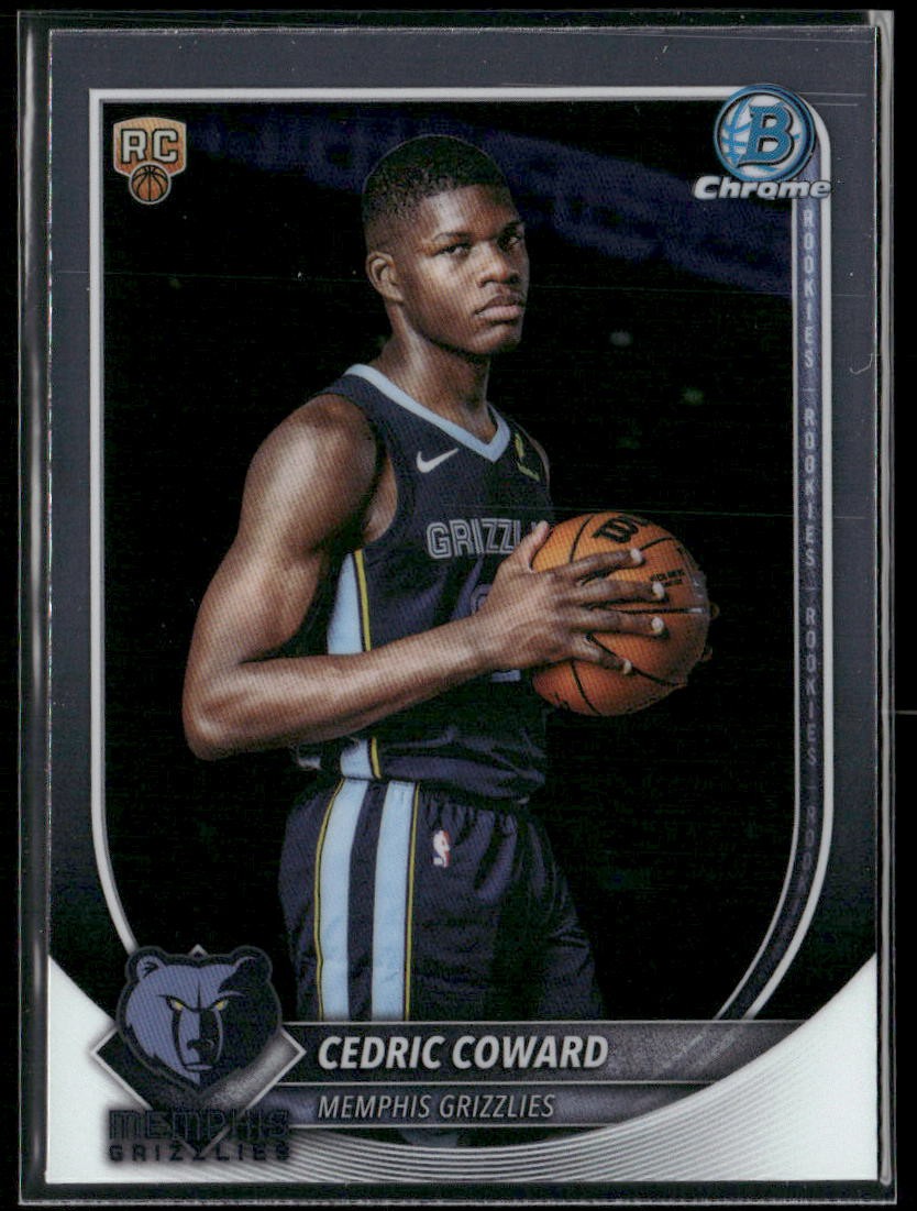 2025-26 Bowman Basketball Cedric Coward Chrome #BCV-11