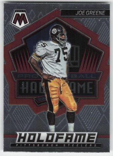 Joe Greene #HF-7 2022 Panini Mosaic HoloFame card