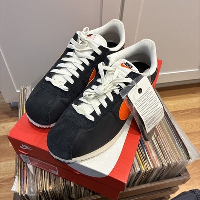 Nike Cortez TXT Mens Sneakers Men s Size 10.5 Black/Safety Orange HF0263-003