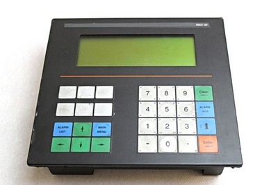 G&L Beijer Electronics AB MAC 50/ML TYPE: 00920A Control Panel -used-
