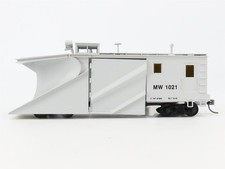 Ho Scale Walthers 932-5751 Mw Maintenance Of Way Russell Snow Plow 1021 - Built