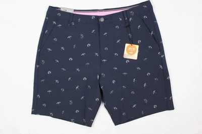 Puma Men's Arnold Palmer AP Umbrella Shorts Golf 9'' Inseam Navy Blazer