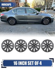 16 Wheel Cover Rims Cover For 2008-2012 Honda Accord Sedan Set Of 4 Hubcaps