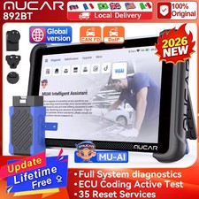 MUCAR 892BT Car Bidirectional Auto Scanner All System Diagnostic Tool Key Coding