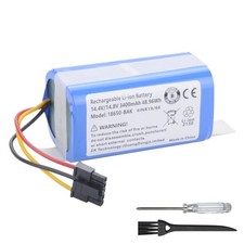 CQCEO 3400mAh 14.4V Robot Vacuum Cleaner Battery for Eufy L50 BULE