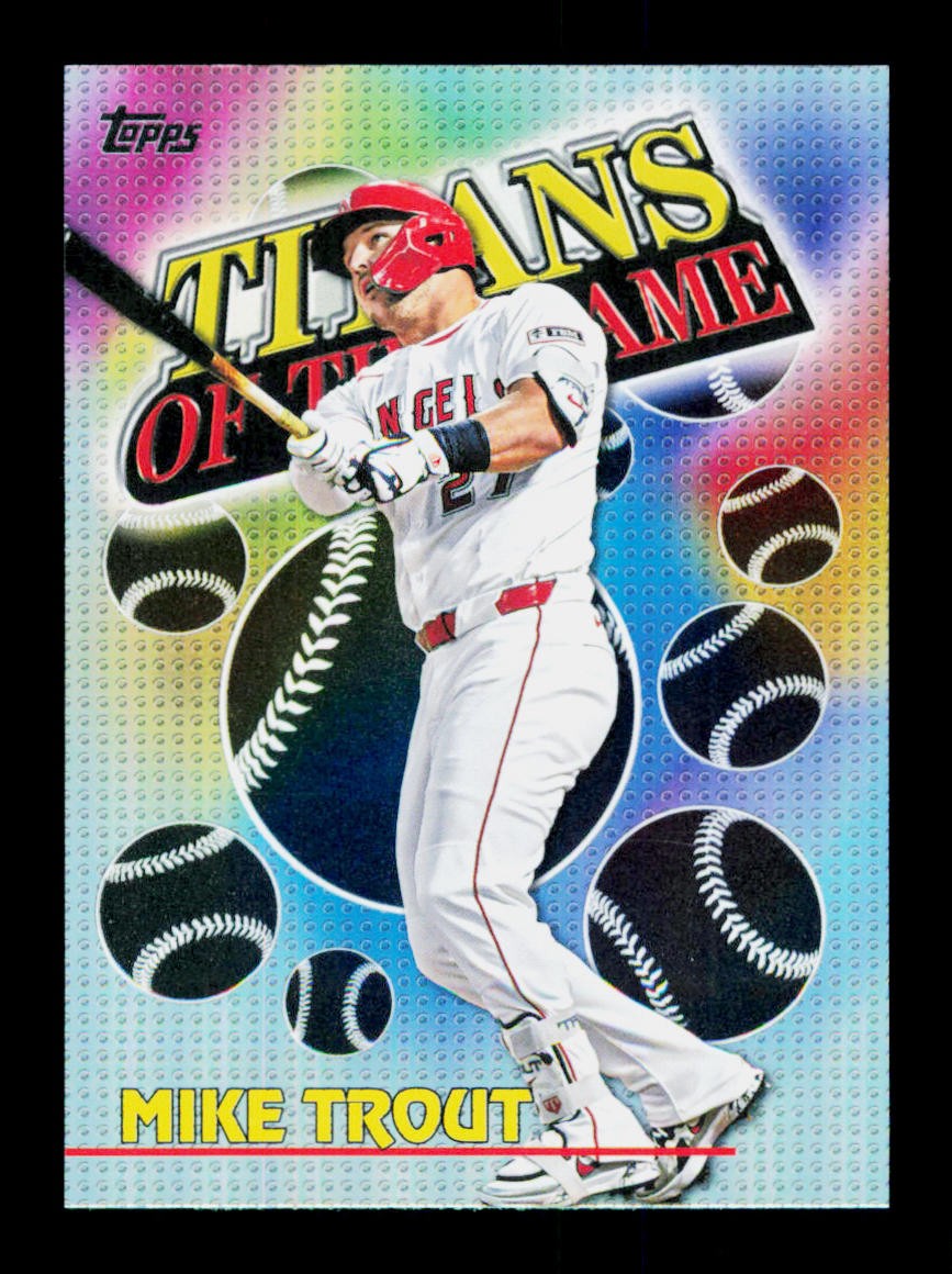 2026 Topps #TOG-2 Mike Trout Titans of the Game