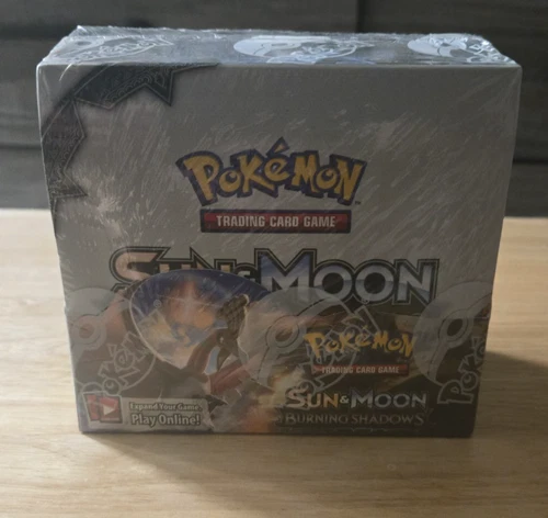 Pokemon TCG: Sun & Moon Burning Shadows Booster Box Factory Sealed