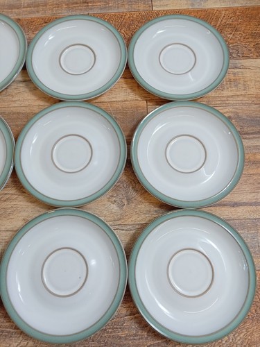 22x Denby Regency Green Stoneware Tea Set inc Coffee Mugs, Tea Cups & Saucers - Picture 6 of 22