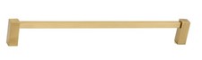 Alno D718-12 Brass Contemporary 12" Center To Center Handle Appliance Pull