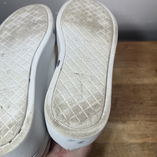 Jones Bookmaker White Leather Trainers Women’s Size 4 UK (37 EU) - Picture 20 of 21
