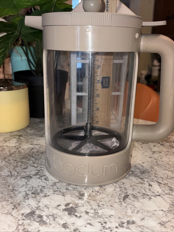Cafetera Bodum French Press 12 tazas bronceada 1,5 L grano hielo frío Foto 2 de 4