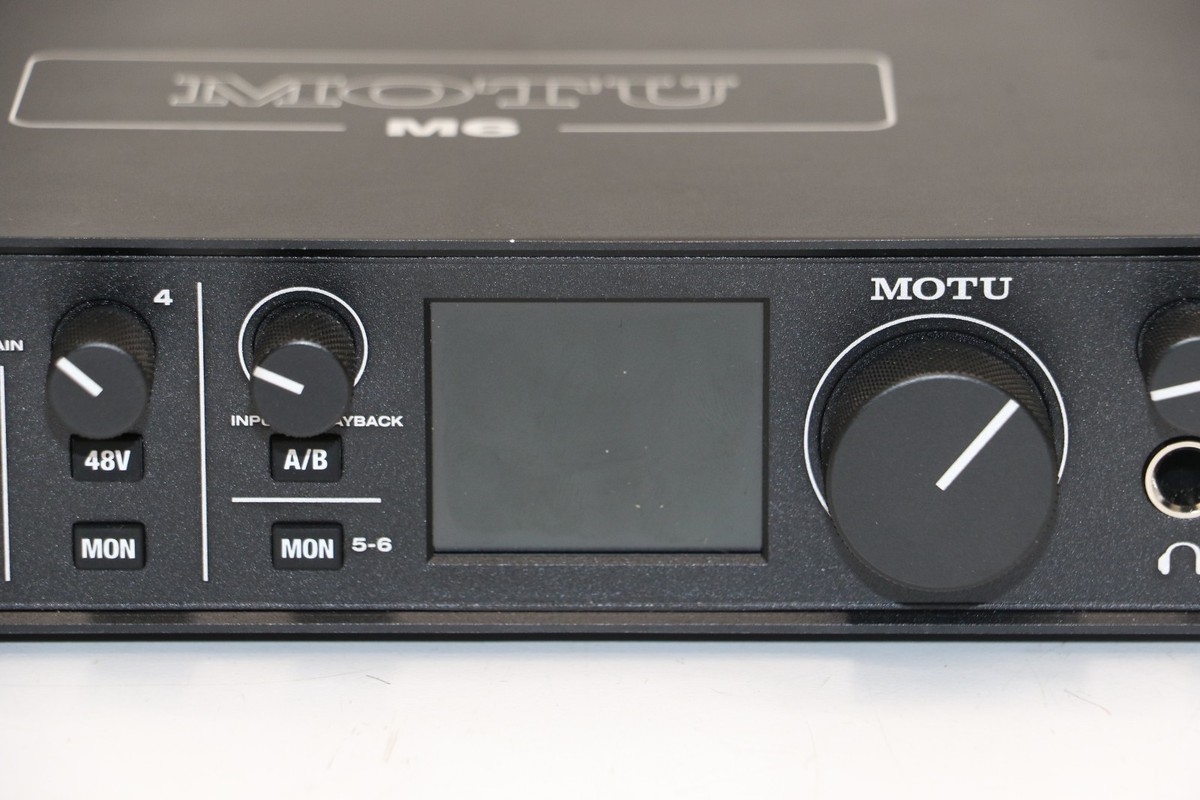 MOTU M6 USB-C Audio/MIDI Interface for sale online | eBay