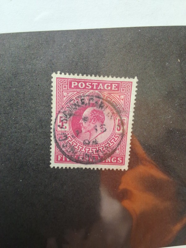 GREAT BRITAIN SCOTT# 140 USED F-VF Deep Bright Carmine SCV $250