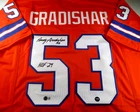 Randy Gradishar / Autographed Denver Broncos Custom Football Jersey / BAS PROVA