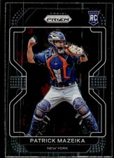 2022 Panini Prizm Patrick Mazeika Rookie New York Mets #91