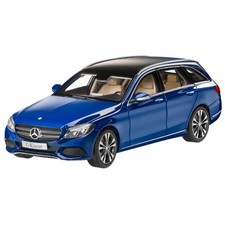 NOREV Mercedes C-Class Estate AVANTGARDE Brilliant Blue DEALER OEM 1:18*RARE!!