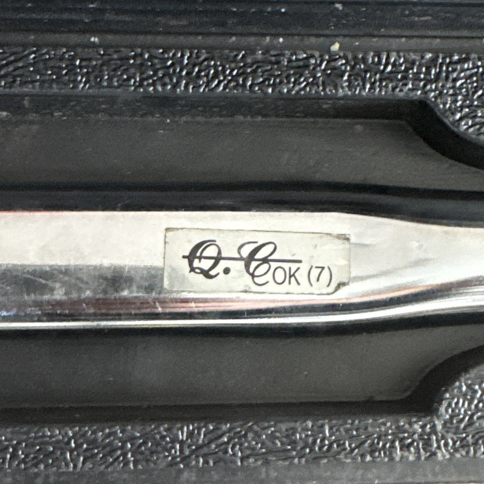 gearhead torque wrench #25304 Gear Head W/ Black Case 1/4” Drive Heavy Duty - Image 4 of 4