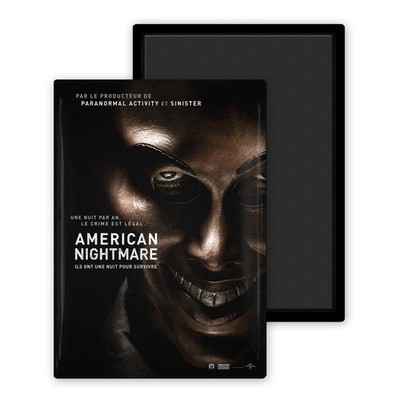 American Nightmare (2013) La Purge Version 1 Filmplakat - Magnet 54 x 78 mm