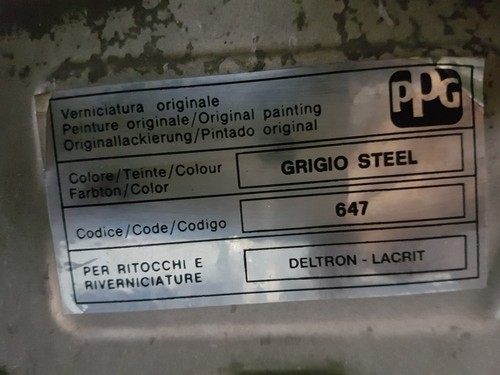 PORTA ANTERIORE DX FIAT STILO (2C) (01-03) 1.9 JTD 85KW SW 5P/D C.M.192A1000 - Picture 2 of 4