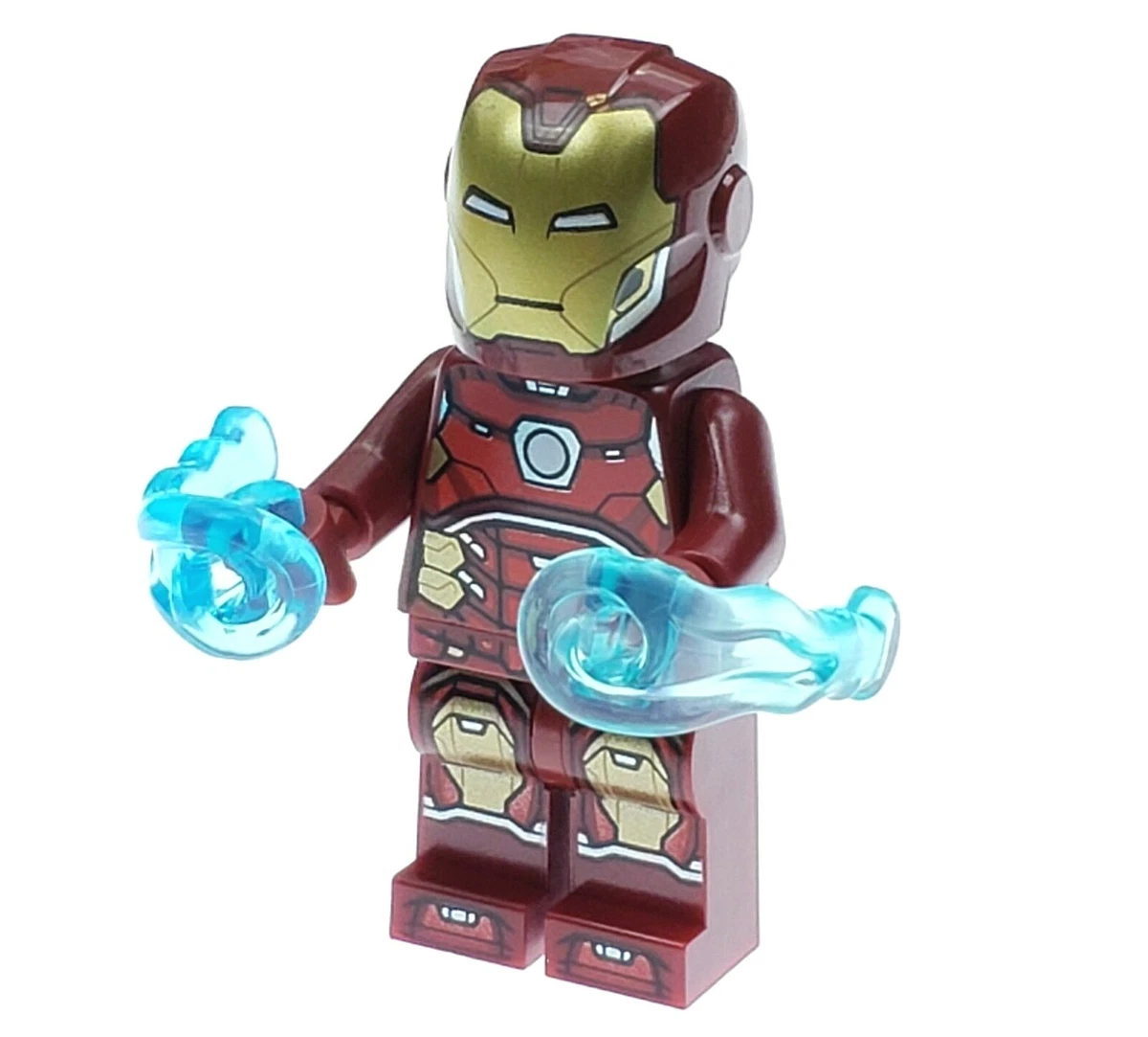 Silver iron man lego new arrivals