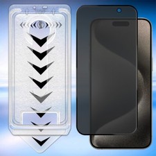 Auto-Dust Installation For Apple iPhone 16 Pro Privacy Screen Protector Flim kit
