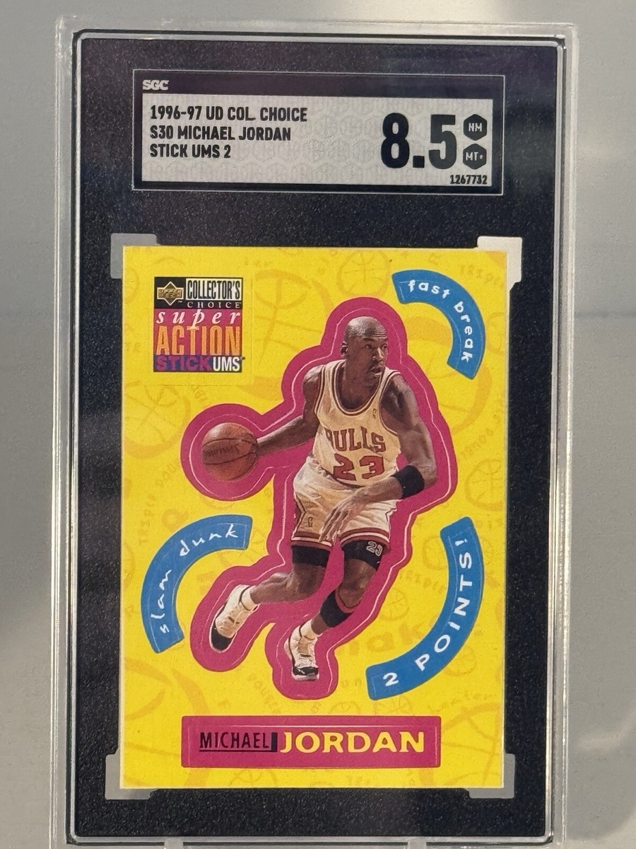 Michael Jordan 1996-97 Upper Deck Collector's Choice Stick