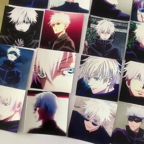 Anime Jujutsu Kaisen Geto Suguru Comic-Stil wasserdichte Aufkleber Dekoration Geschenk - Bild 3 von 9