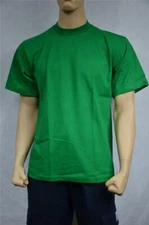 6 NEW SHAKA WEAR SUPER MAX HEAVY WEIGHT T-SHIRTS KELLY GREEN TEE PLAIN S-5XLT