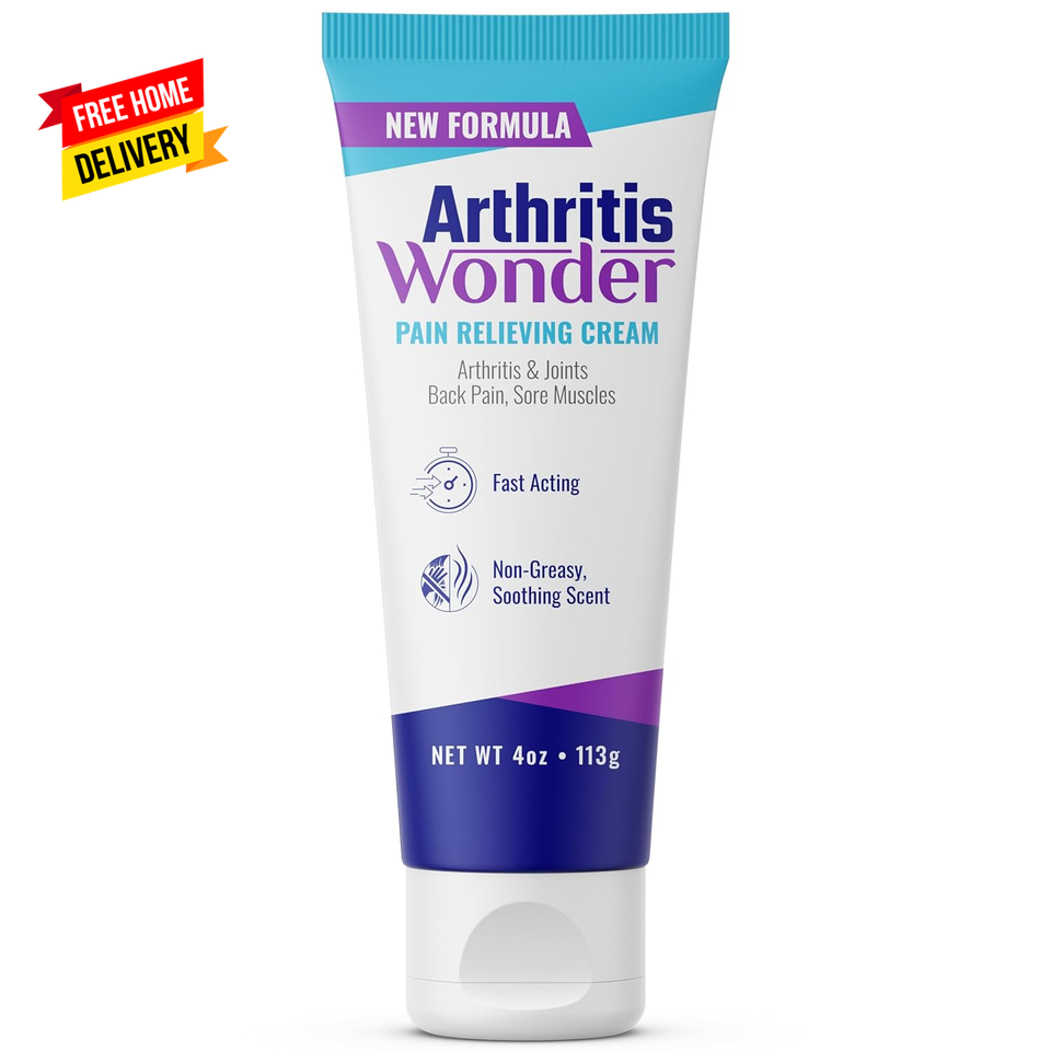 Pain Relief Cream, 4 Oz Arthritis Pain Relief Cream for Hand, Knee