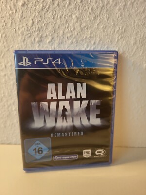 Alan Wake Remastered  PS4  Neu / Sealed / PAL 