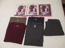 Men's Long Johns Underwear Set XL OFF WHITE NEW