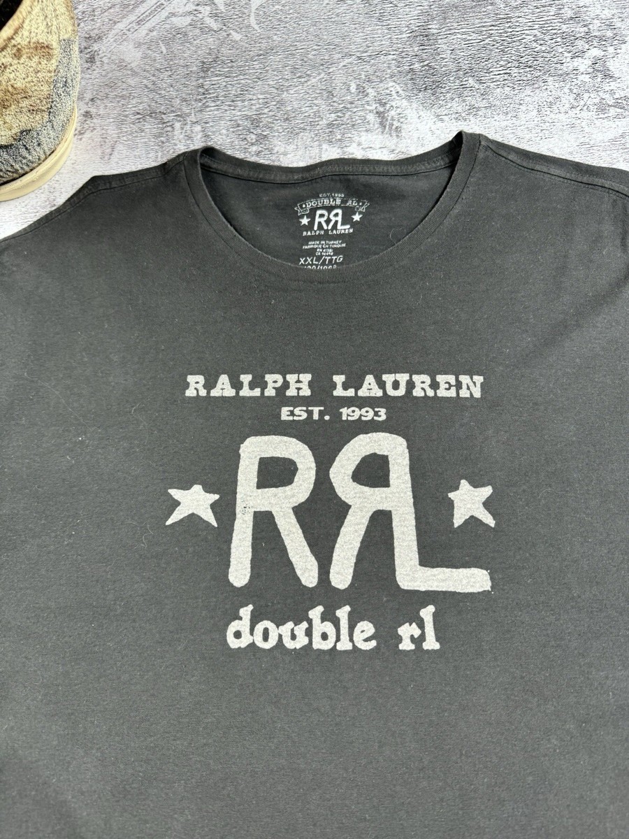 Vintage Double RL rrl Ralph Lauren Polo Big Logo T Shirt | eBay Vintage Double RL rrl Ralph Lauren Polo Big Logo T Shirt | eBay