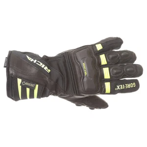 Richa Cold Protect Goretex Motorcycle Gloves Black Yellow