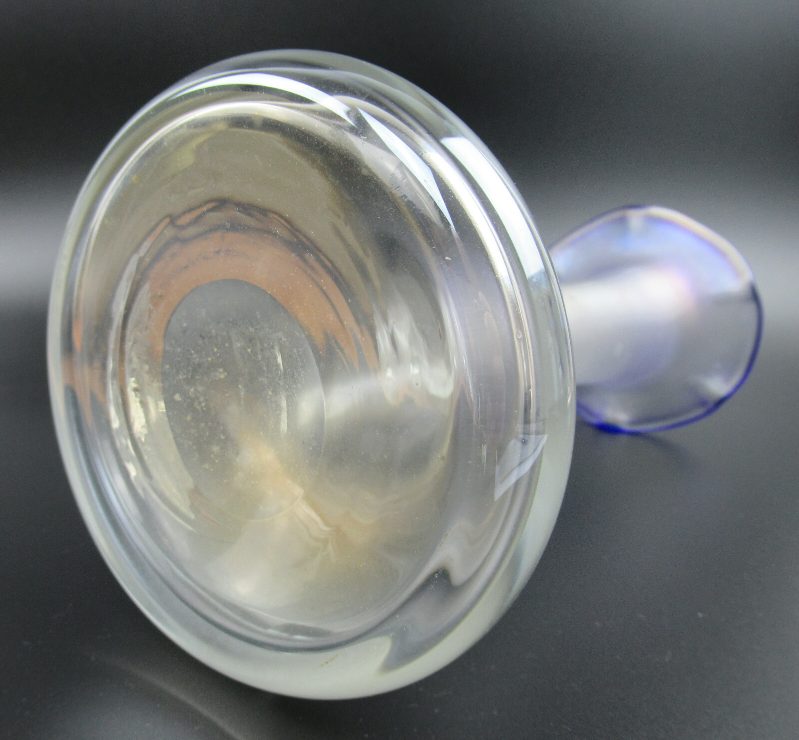 Glashütte Eisch Glas Vase signiert Handarbeit irisierend Iridescent Glass Vase eBay