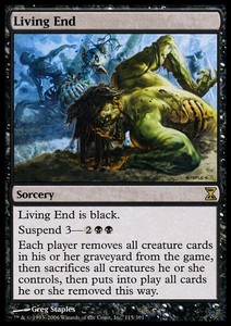 1x Living End - Foil LP, English MTG Time Spiral