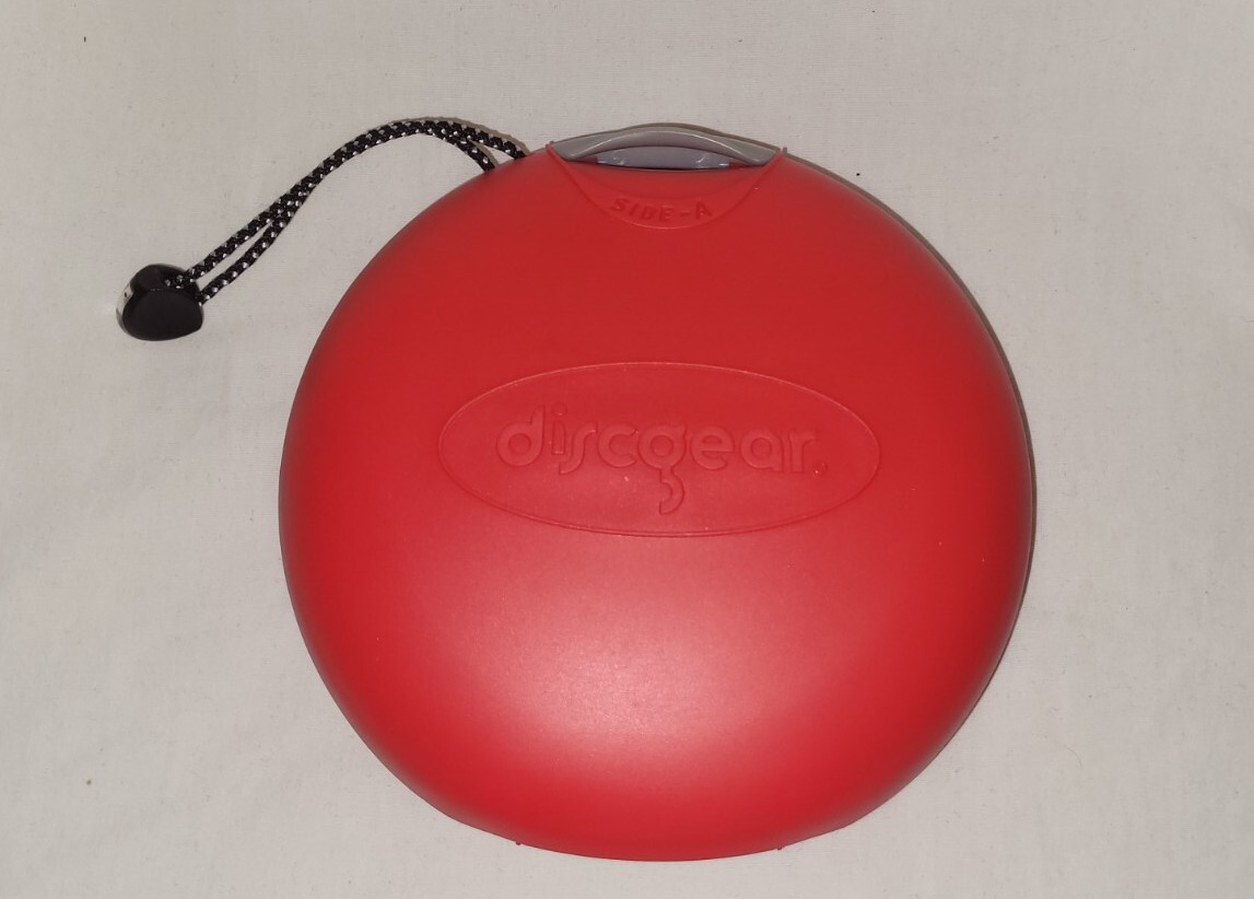 DISCGEAR Disc Shaped 22 Disc CD Holder Case Circular 2 sided eBay