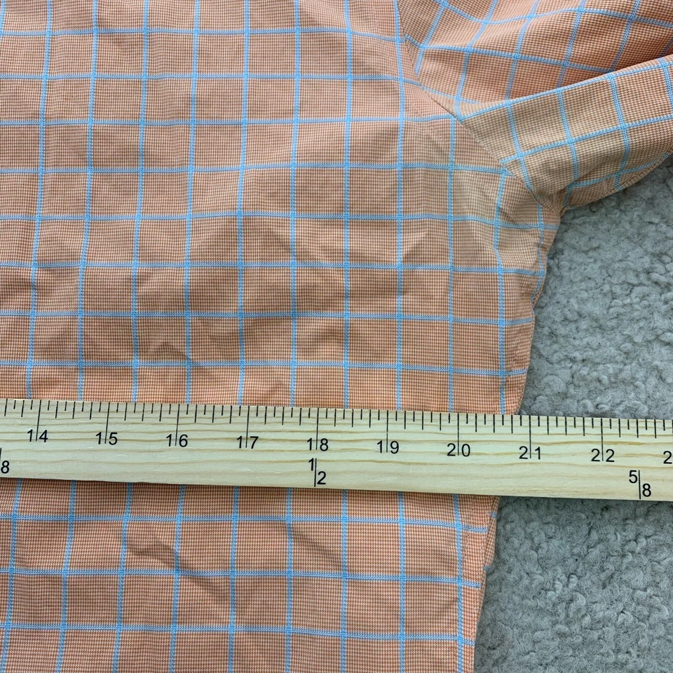 Camisa de vestir Egara de algodón egipcio sin hierro calce ajustado para hombre 15,5 manga larga 2-17 Foto 3 de 4