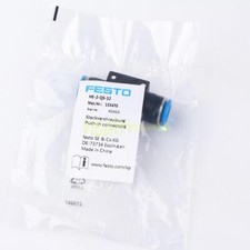 One New FESTO HE-2-QS-12 153470 globe valve
