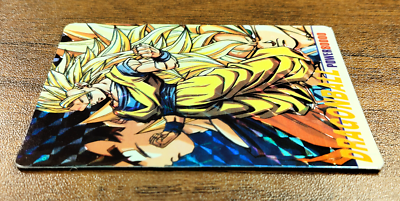 DRAGON BALL Z HOLOGRAPHIC CARD #52 - PERU, YEAR 1994 - 1995 | eBay