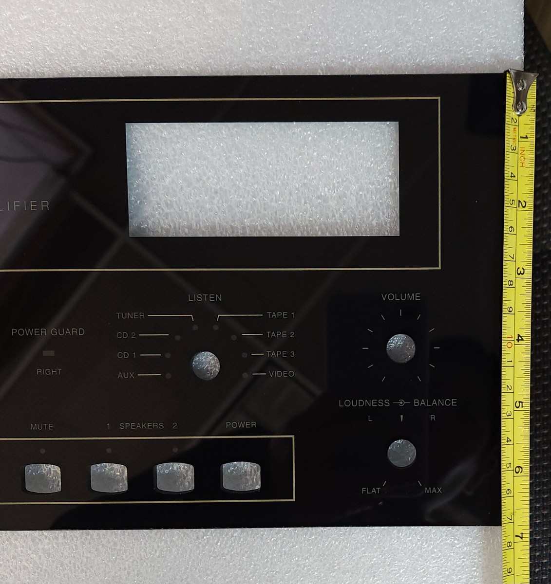 Original McIntosh MA6850 Glass Faceplate NEW | eBay