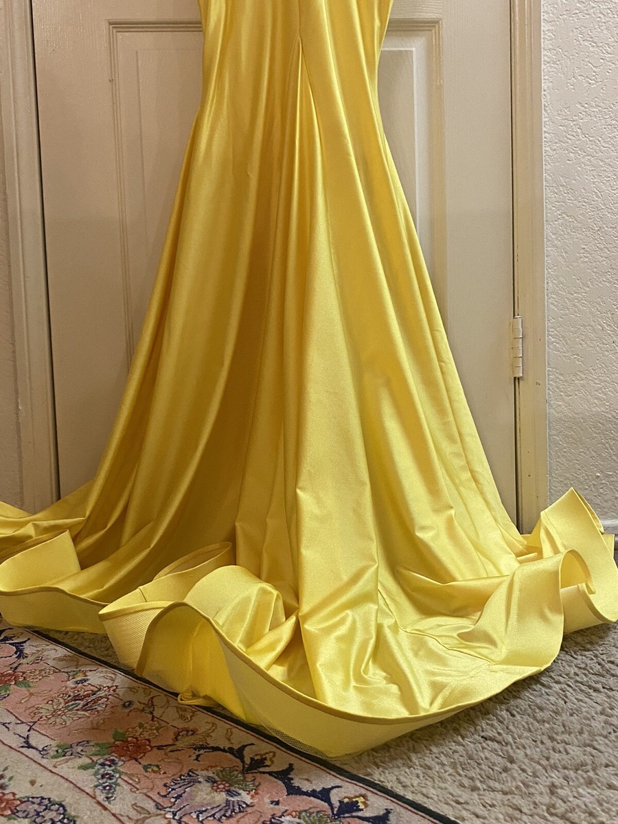 women's cut out dress Sexy Fitted Cut Out Slit Gown by Ladivine CH129