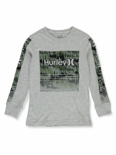 Hurley Boys' L/S Camo T-Shirt | eBay