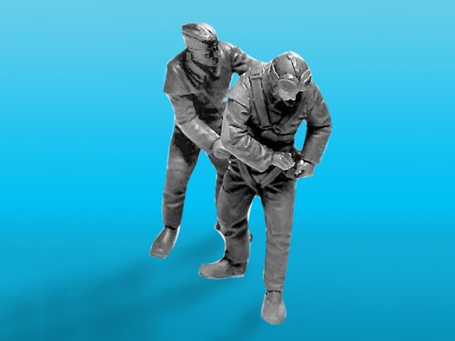 ICM 32103 Plastic model kit Scale 1:32 German Luftwaffe Cadets (1939-1945) - Picture 20 of 24