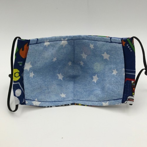 NUOVO Copriviso Bambini Panno Copri Mascherina 100% Cotone Filtro Tasca Naso Filo - Foto 30 di 59