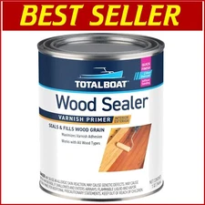 Marine Grade Wood Sealer - Quick-Drying Primer for Boats & Fine Wood Finish