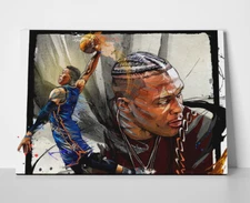 Russell Westbrook Painting Poster or Canvas