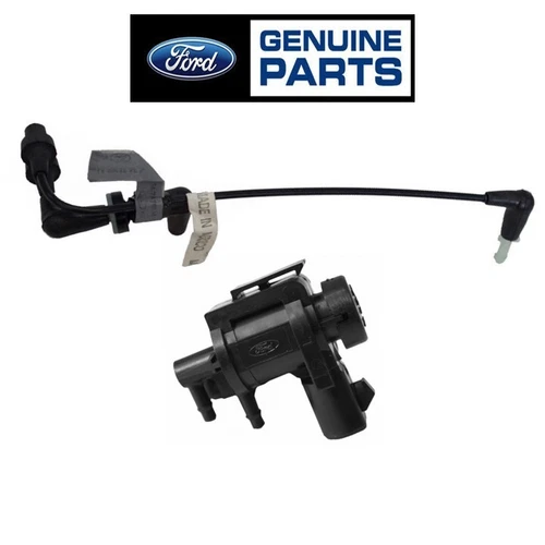 2004-2008 FORD F150 Front Solenoid Vacuum Locking Hub & Connector 4X4 OEM SET