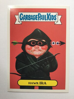 Garbage Pail Kids Prime Slime Trashy Comic Book TV Sticker 1b Hawk Ira