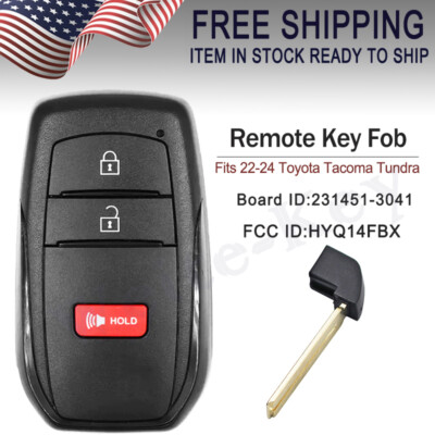 231451-3041 Keyless Entry Remote Key Fob HYQ14FBX For Toyota Sequoia 2023 2024